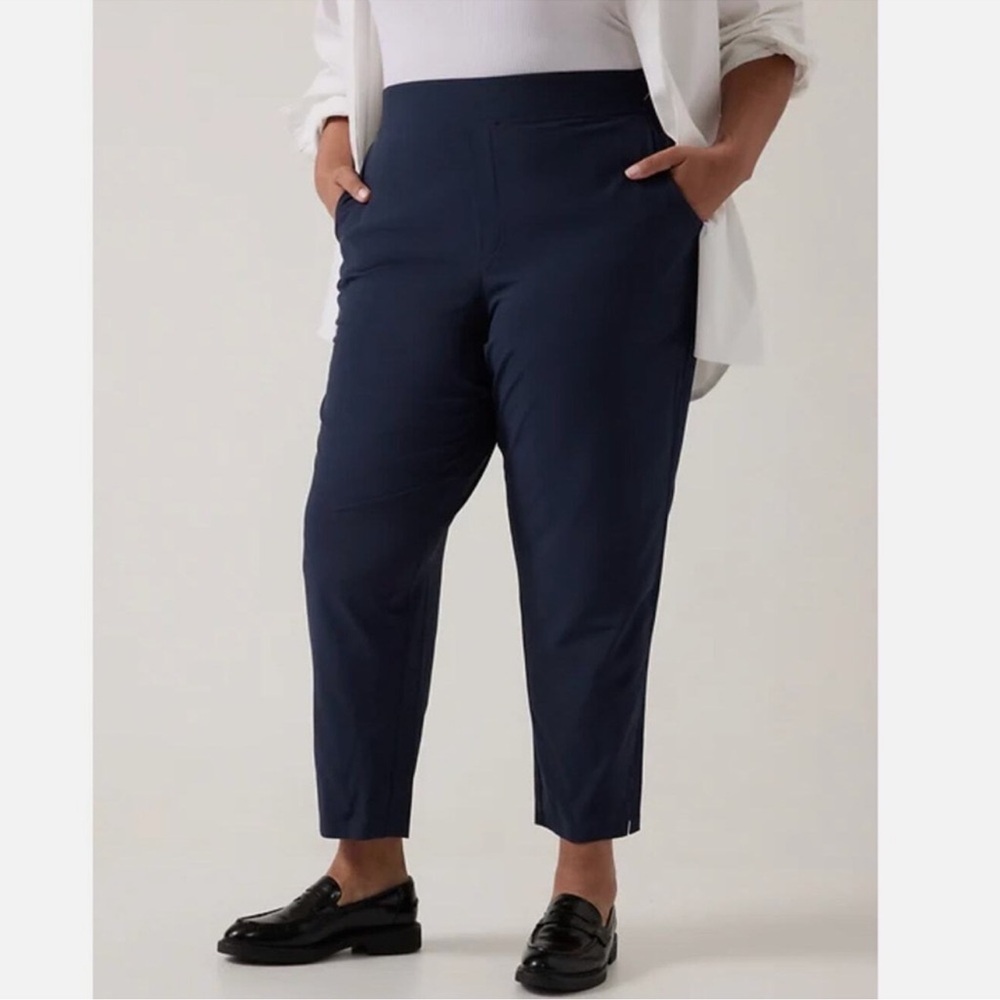 Athleta Brooklyn Ankle Pants In Navy